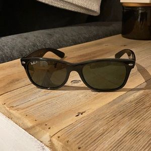 Black New Wayfarer RayBan Sunglasses